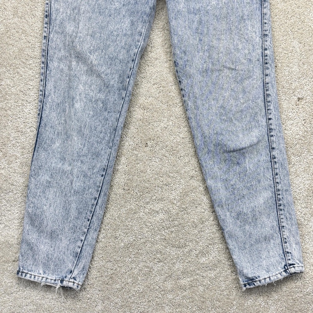 Vintage Sasson Modern Basics Jeans‎ Womens 12 Blue Acid Wash High Rise Mom 90s - Picture 3 of 15